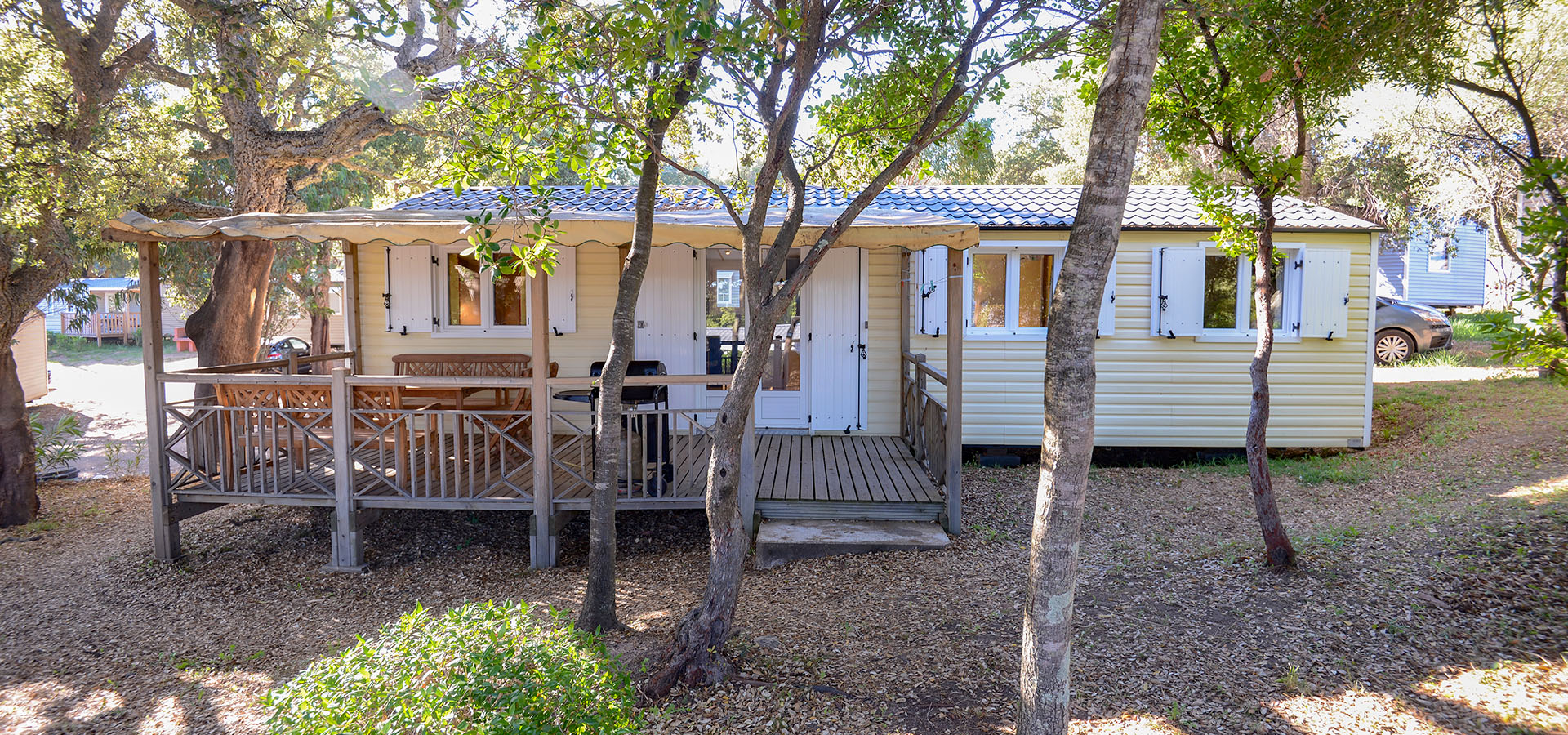 Camping la vetta bungalow comtesse exterieur